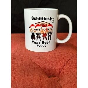Schitt's Creek Schittiest Year Ever 2020 Rosebud Motel Coffee Mug White Ceramic
